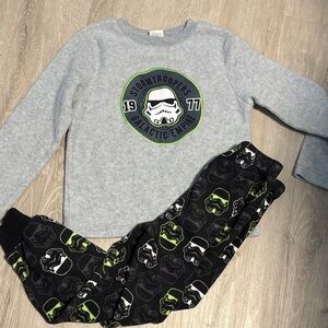 Star Wars Stormtrooper Pajama Set - Gray and Black